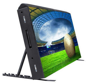 Luar ruangan IP65 Layar Penuh Warna Led P10 Besi 960 * 960mm Smd 3 In 1