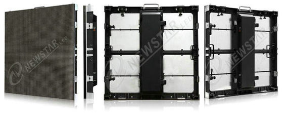 P6.67 Die casting Aluminium LED Brightness Outdoor Tanda 640 * 640 mm Kabinet