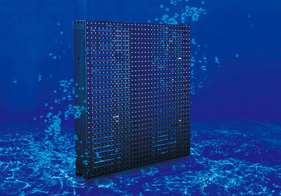 Ultra Tipis Ringan P 7.81 Layar Tirai Tetap Dipimpin Iklan Layar Led