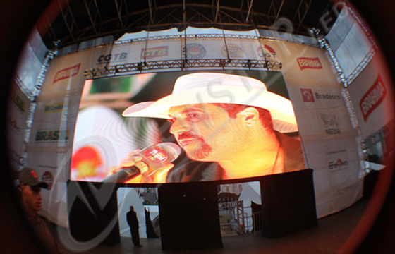 Layar Rental P16 LED Stage Layar LED Curtain, Outdoor Ringan