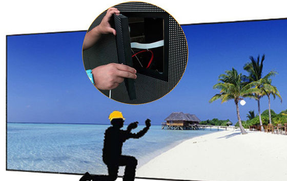 6.67mm Tinggi Kecerahan Layanan Front Front LED Ukuran Disesuaikan Solusi Cerdas