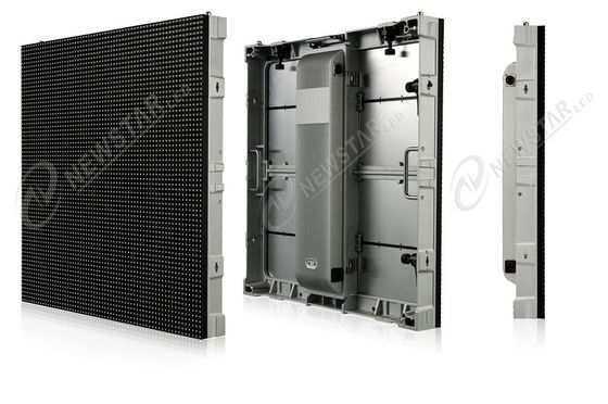 Outdoor P10 Waterproof LED Screen Latar Belakang Aluminium Die-Casting LED Display