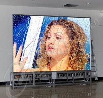 Layar Super Tipis SMD 3528 HD LED Tirai Layar Led Untuk Pertunjukan Panggung / Bandara