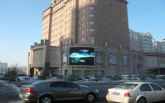 P10 IP65 Iklan Outdoor LED Display Layar DIP DIP Penuh Warna